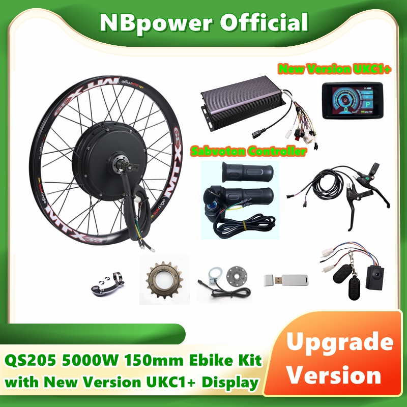 QS205 50H 5000W V3 Electric Bi - 72V 5000W Hub Motor Kit ulasan dan harga