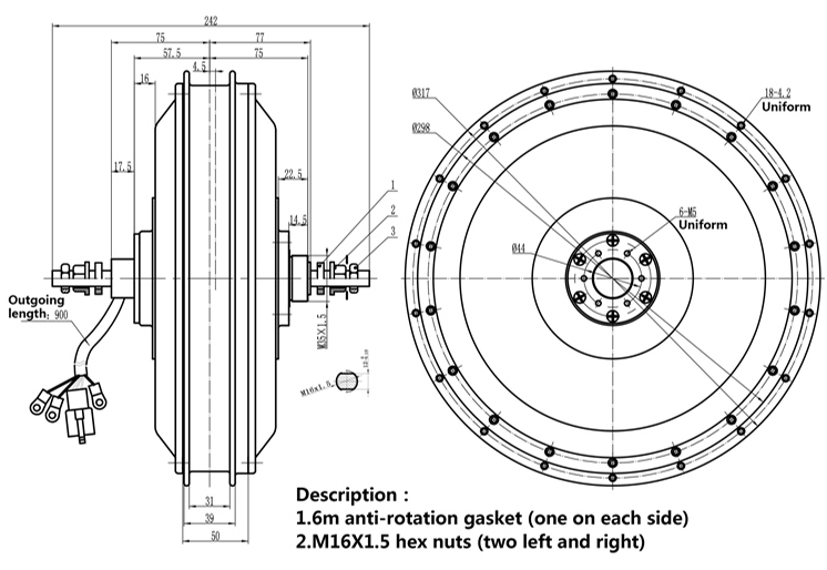 QS 273 V3 72v 8000W Ebike kit  - 72V 5000W Hub Motor Kit ulasan dan harga